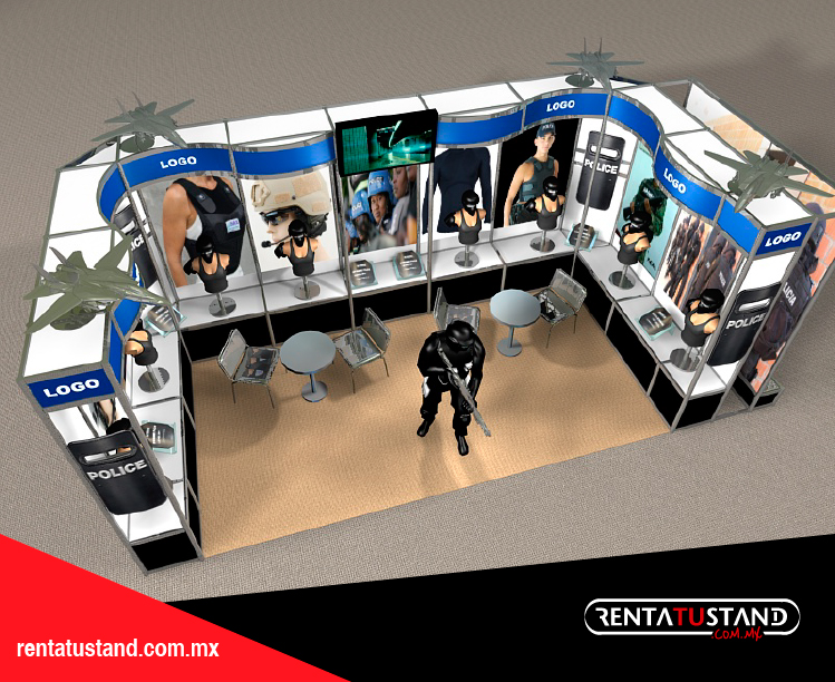 Stand 6x3 Cajón 617