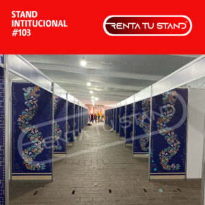Stand booth con impresiones