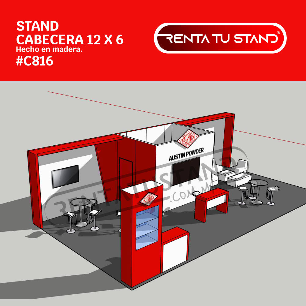 Stand Cabecera 12 x 6 #c816