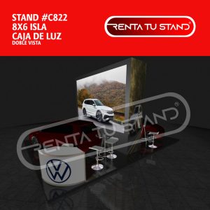 Stand C822 custom isla 8x6