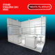 Stand 5x3 esquina en aluminio #503