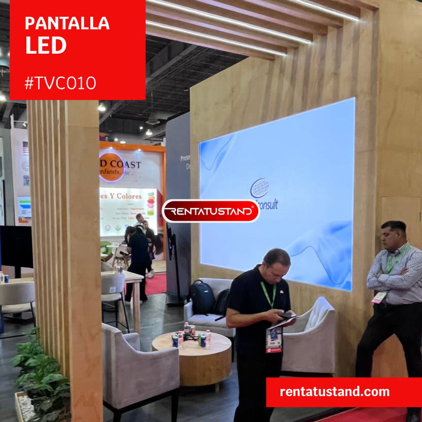 RENTA DE PANTALLA LED PARA STANDS Y EVENTOS.
