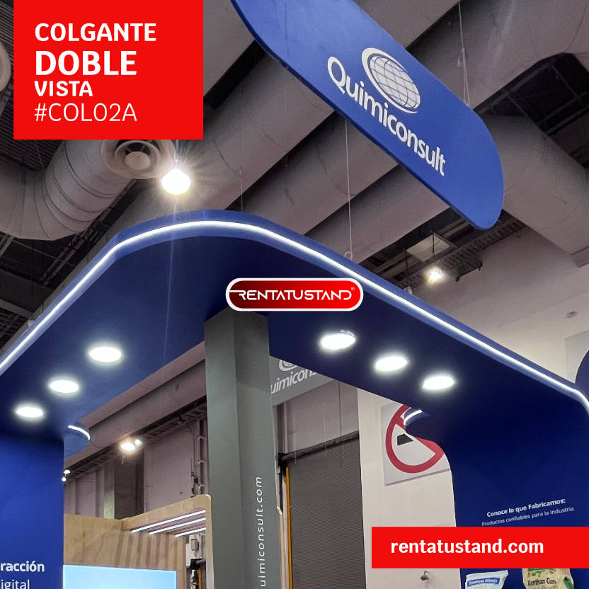 Colgante Plano de doble vista: 400cm x 110cm #COL02A