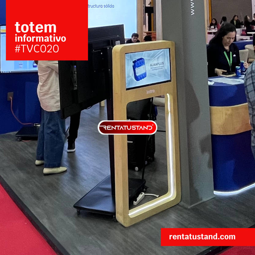 Totem Informativo Con Pantalla de 24" #TVC020